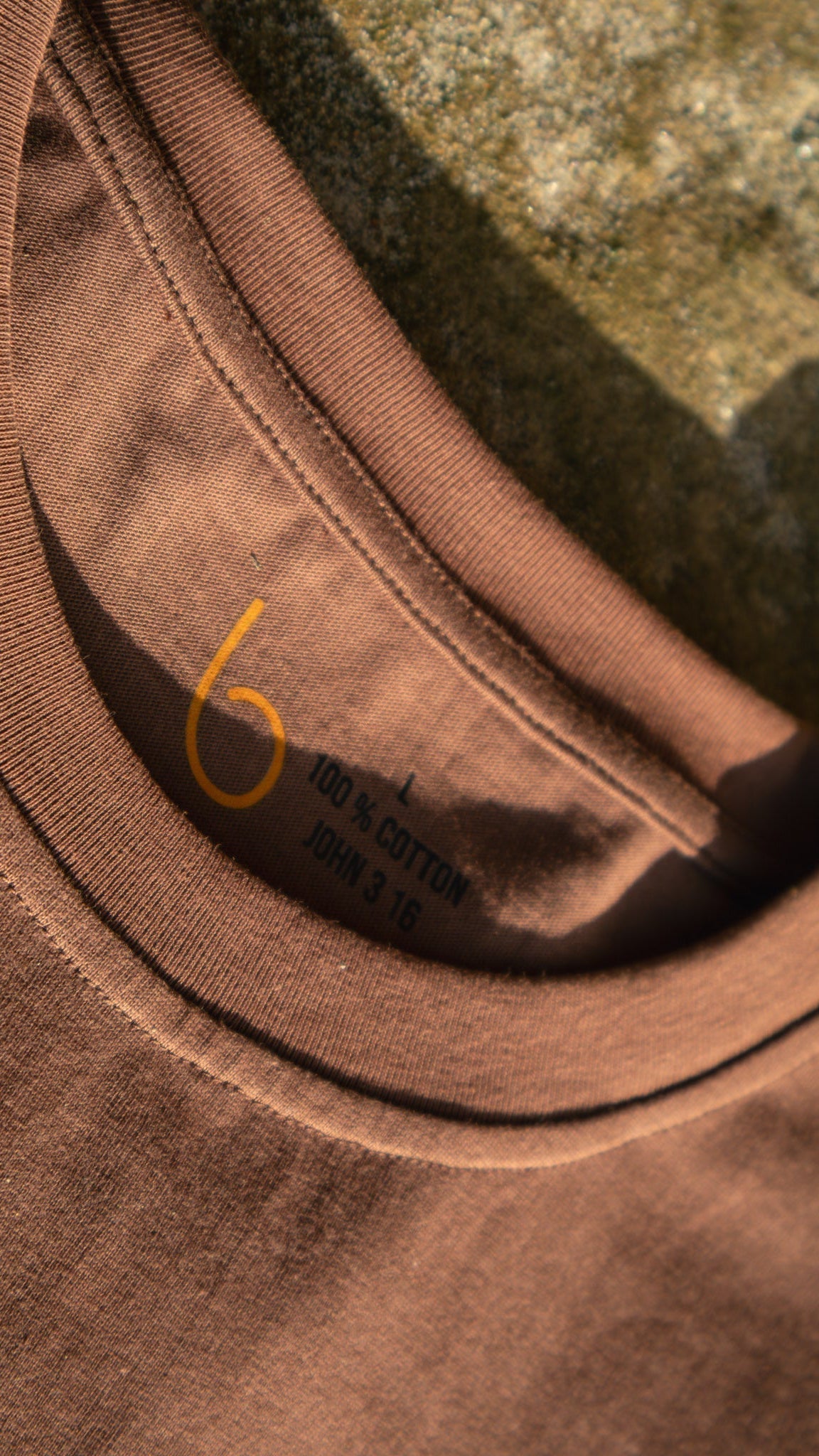 "I AM WHO I AM" - Dark Brown